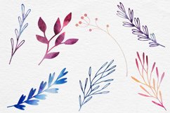 Galaxy Watercolor Plants Product Image 4