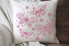4 deco butterflies Cutting file SVG DXF FCM Product Image 4