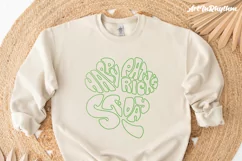 Happy St. Patrick's Day Svg, Lucky Clover Svg, Shamrock Svg Product Image 5