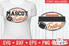 Football SVG | Football Template 0039 | Shirt Design Product Image 1