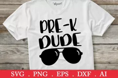 SALE! Pre-k dude svg, back to school svg, 1st day of school Product Image 1