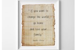 Farmhouse Wall Art, Quote Printable, Mother Teresa Quote Product Image 1