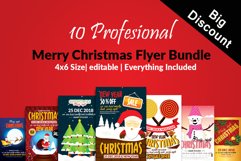10 Christmas Flyers Bundle Product Image 1
