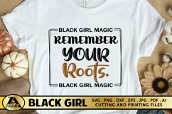 Black Girl SVG Black Woman SVG Black History SVG Cut Files Product Image 4