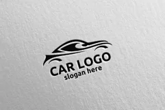 Auto Car Logo for Sport Cars, Rent, Wash or Mechanic Product Image 5