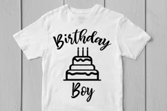 Birthday Boy - Birthday SVG EPS DXF PNG Cutting Files Product Image 2