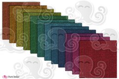 Colorful Burlap Digital Paper Product Image 2