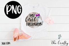 First Halloween Sublimation | Baby Ghost Png Product Image 1