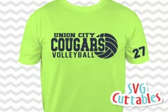 Volleyball SVG | Volleyball Template 0018 | Shirt Design Product Image 4