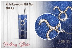 Taurus. Zodiac Sign with Constellation 20oz SKINNY TUMBLER. Product Image 2