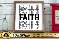 Faith SVG PNG EPS DXF Christian SVG Cutting Printing Files Product Image 4