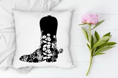 Cowboy Floral Boot SVG, Cowgirl Floral Boots SVG. Country. Product Image 7