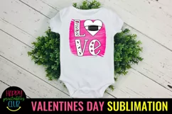 Love- Pandemic Valentine Sublimation- Quarantine Valentines Product Image 2