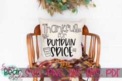 Thankful For Pumpkin Spice - A Fall SVG Product Image 1