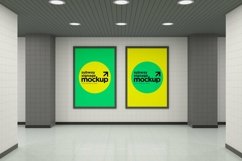 Subway Two Signage Mockup Product Image 1
