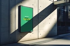 Signage Mockup on Building Wall Product Image 1