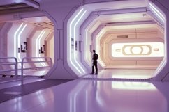Futuristic premises of a future space base Product Image 1