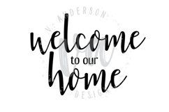 Welcome to our Home SVG Product Image 2