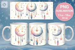 Celestial. Day &amp; Night Mug Wrap 11 / 15 oz Product Image 1