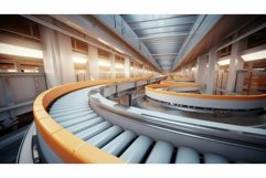 chutes deliver conveyor belt Product Image 1