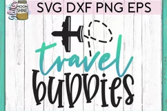 Travel Buddies SVG DXF PNG EPS Cutting Files Product Image 2
