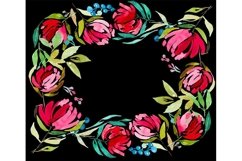 3 Watercolor Digital Frames Product Image 2