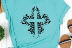 Cross SVG PNG EPS DXF Files For Cutting and Printing Product Image 6