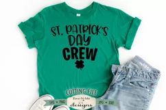 St Patricks Day Crew SVG | Shamrock SVG | St Patty SVG Product Image 1