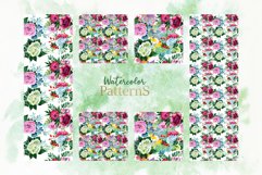Bouquet pink "Tenderness" Watercolor png Product Image 4