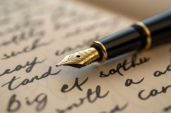 Fountain Pen Background Wallpaper Product Image 1