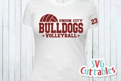 Volleyball SVG | Volleyball Template 0029 | Shirt Design Product Image 2