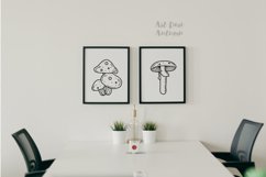 Mushroom SVG, Magic mushroom Svg, Witchy svg, Celestial svg Product Image 5