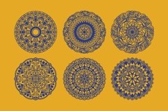 20 Unique Mandalas Template SVG Product Image 8