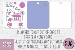Wedding Money card | Paper cutting | Money card SVG Product Image 2