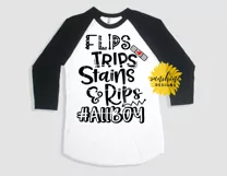 FLIPS TRIPS STAINS & RIPS #ALLBOY SVG DXF PNG| BOY SVG Product Image 2