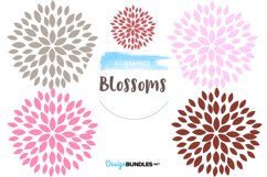 Blossoms design graphics and illustration Product Image 1