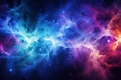 Nebula Amidst Infinite Space Background Wallpaper Product Image 1