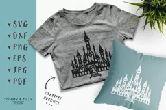 Castle - SVG DXF PNG EPS PDF JPG Cutting File Product Image 2