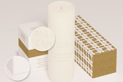 Candle With a Box Realistic Mock Up Product Image 3