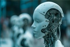 Futuristic Artificial intelligence. Generate Ai Product Image 1