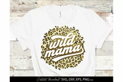 Wild Mama PNG Sublimation Leopard Print | Wild Mama SVG Product Image 8