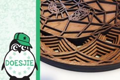 3d svg layered Multi layer mandala panda Product Image 8