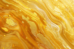 Gold Fluid Art Marbling Paint Textured Background Wallpaper Product Image 1