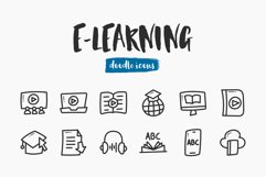 E-Learning Hand-Drawn Doodle Icons Product Image 1