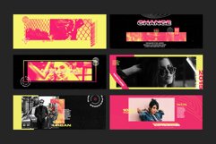 Duotone Facebook Cover Templates Product Image 4