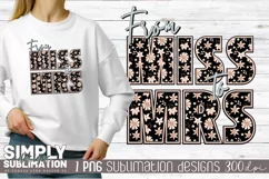 From Miss to Mrs Sublimation Design | Png | Bride | Wedding Product Image 1