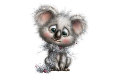 Funny Christmas Koala PNG Bundle Product Image 5