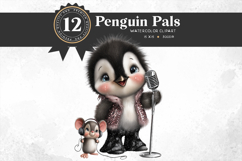 Baby Penguin Pals in Jobs Clipart Set Product Image 5