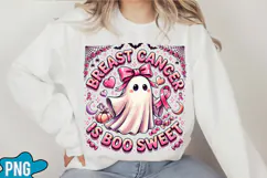 Breast Cancer Awareness Ghost PNG Designs Product Image 3