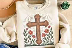 Christian Cross Sublimation PNG Bundle, Faith PNG Bundle Product Image 5